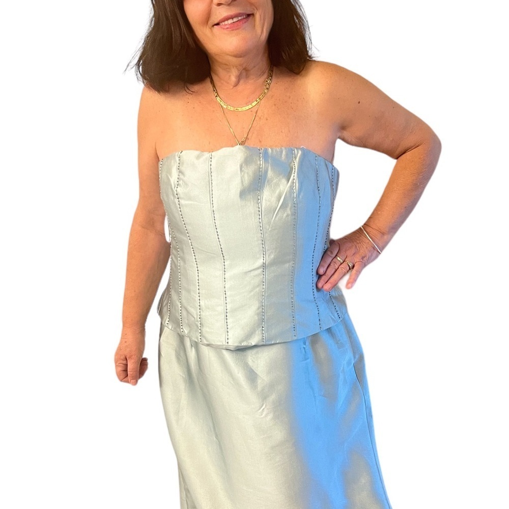 Jovani Strapless Dress with corset top - Picture 5 of 5